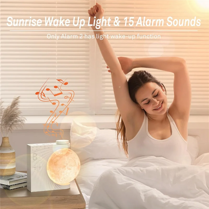 G6 Sunrise Alarm Clock with Moon Light & White Noise