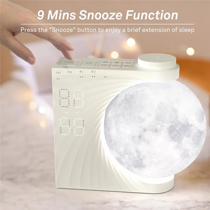 G6 Sunrise Alarm Clock with Moon Light & White Noise