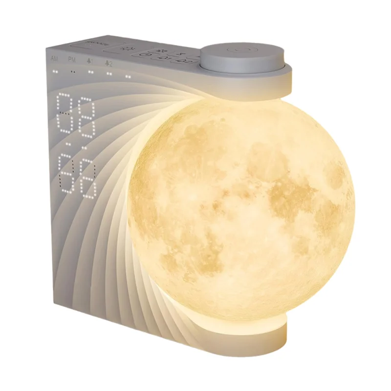 G6 Sunrise Alarm Clock with Moon Light & White Noise